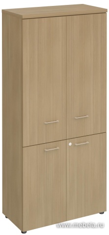 Офисный шкаф для документов закрытый 4-дверный