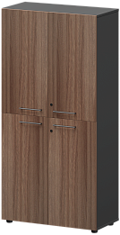 Офисный шкаф высокий закрытый