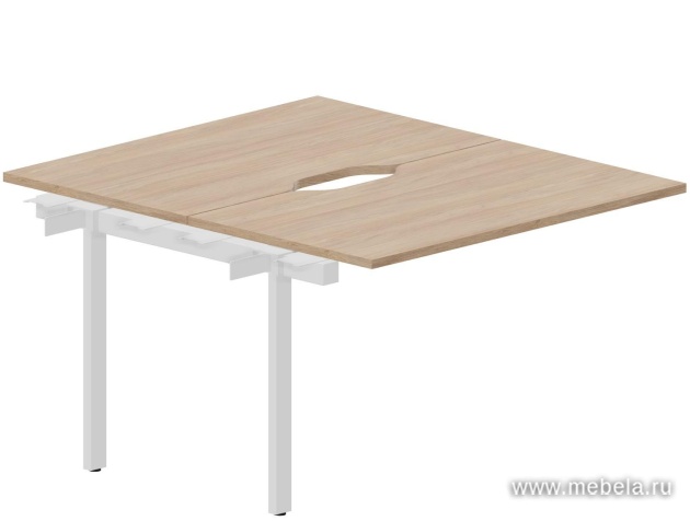 Приставной элемент составного стола (2 эргономичных выреза)