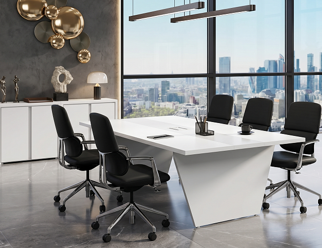 фото кабинет Корнер Белый №4