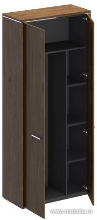 Офисный шкаф для одежды с дополнением