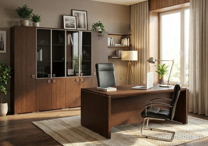 Тумба выкатная 3-ящичная с центральным замком с доводчиками