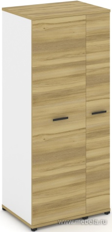 Гардероб широкий глубокий с доводчикам (задняя стенка ЛДСП)