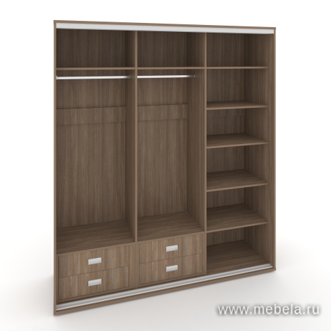 Дверь низкая для шкафа-купе ЛДСП