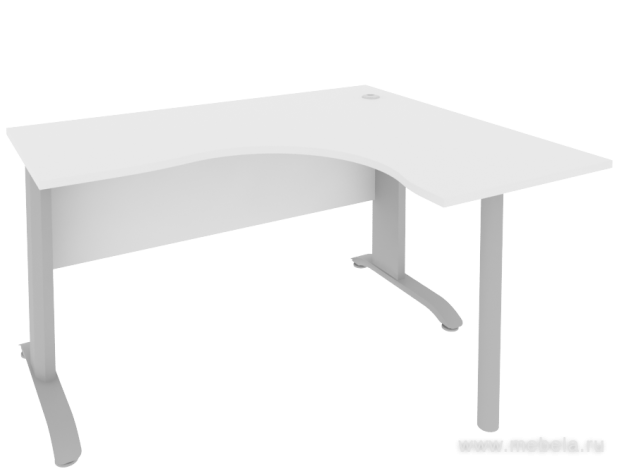 Стол эргономичный на металлокаркасе (правый)