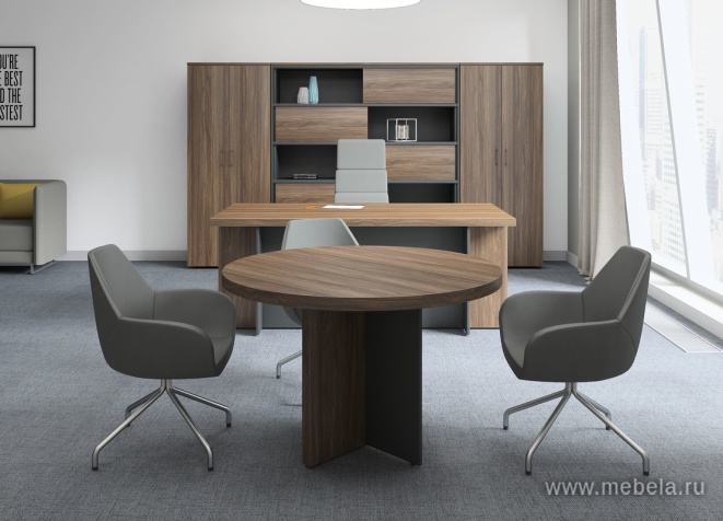 Офисный шкаф для документов (стеклянные белые матовые двери, ручки - хром)