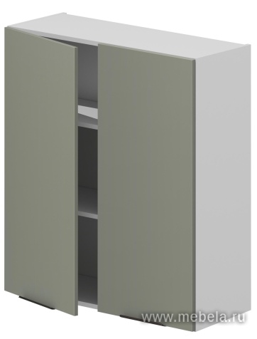 Шкаф кухонный навесной, полка 2 двери