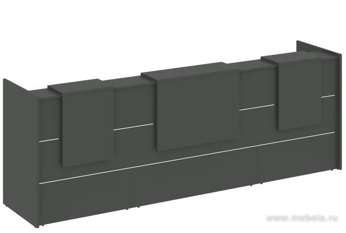 Стойка ресепшен прямая №14