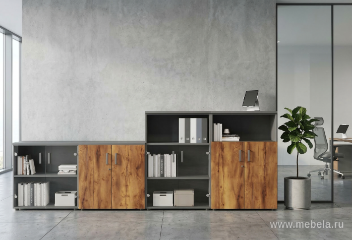 Офисный шкаф для документов закрытый