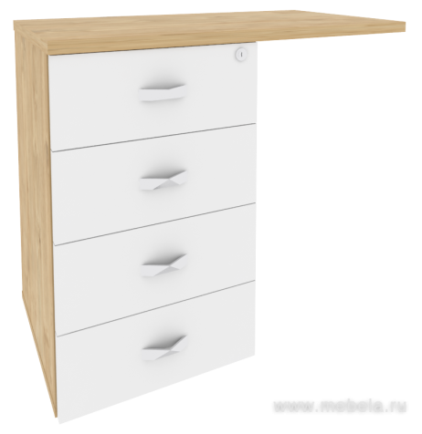 Тумба приставная (универсальная л/пр)