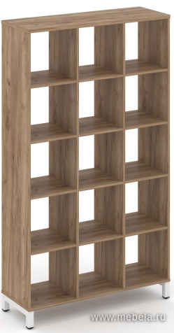 Каркас стеллажа 5 яруса (без вставок и задних стенок)