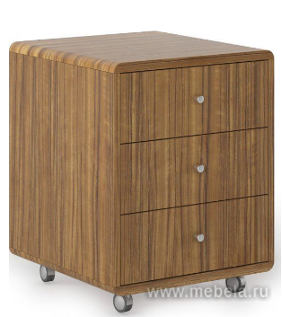 Тумба выкатная с 3ящ.