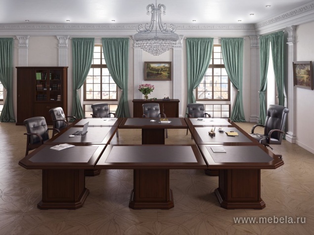 Элемент стола для переговоров угловой