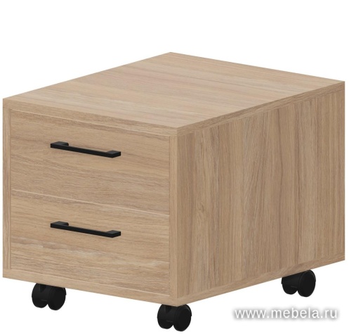 Тумба мобильная 2 ящика