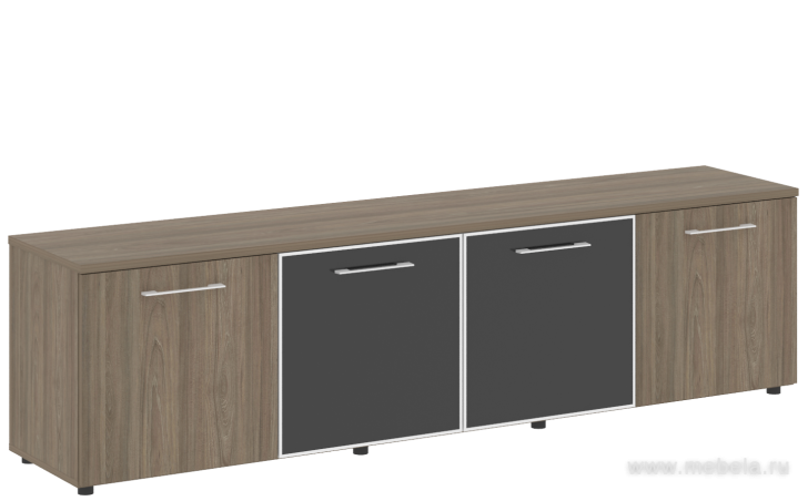 Тумба модульная (стекло Черное)