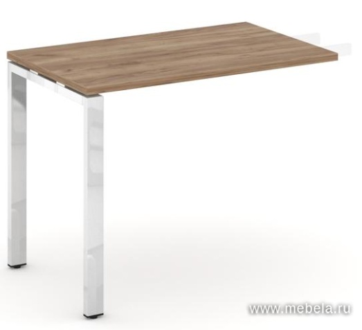 Брифинг приставка на П-образных опорах (нерж.сталь)