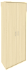 Офисный шкаф высокий закрытый