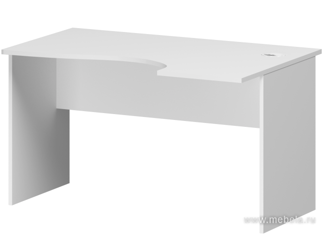 Письменный стол криволинейный, правый