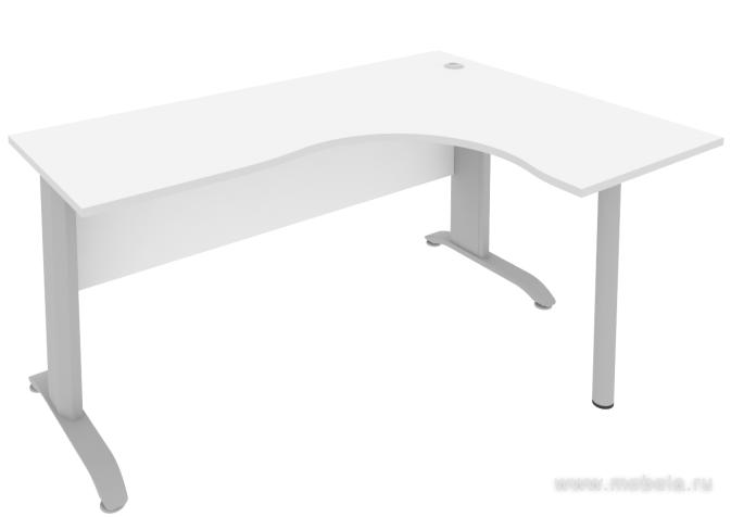 Стол эргономичный на металлокаркасе (правый)