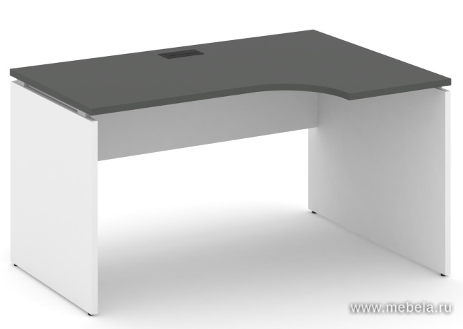 Стол рабочий эргономичный (Правый)