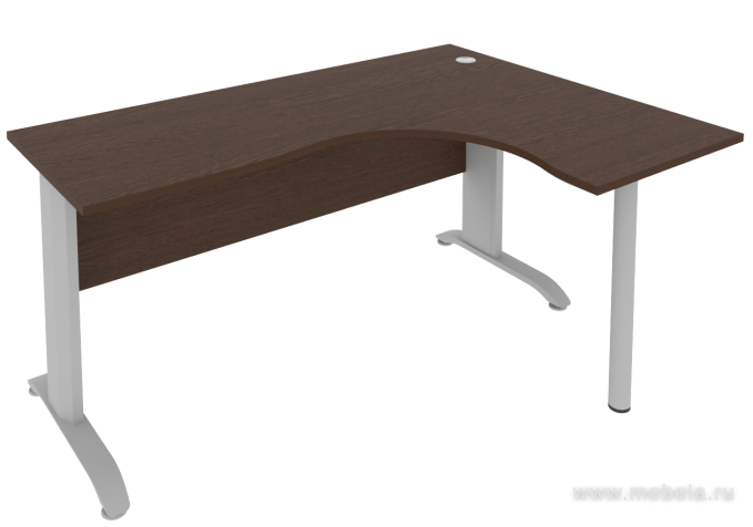 Стол эргономичный на металлокаркасе (правый)