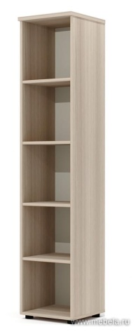 Офисный шкаф комбинированный узкий