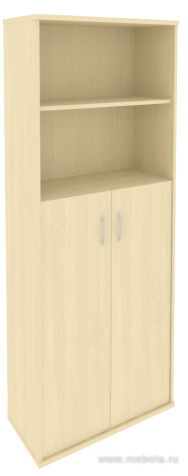 Офисный шкаф полуоткрытый