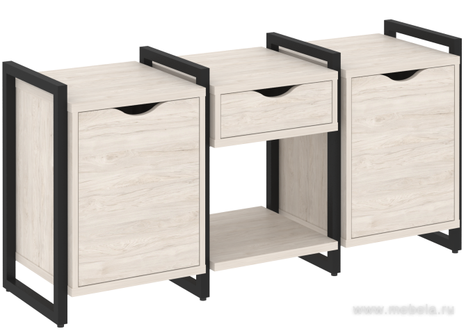 Тумба на регулируемых опорах наборная