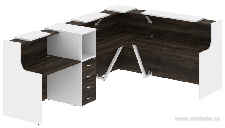 Стойка ресепшн угловая 9