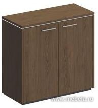 Офисный шкаф для документов низкий закрытый