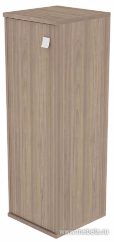 Офисный шкаф узкий средний закрытый