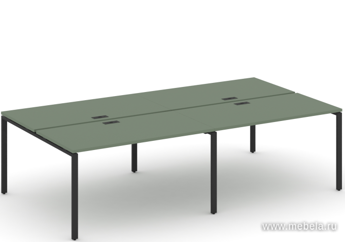 Рабочая станция двухсторонняя на 4 места