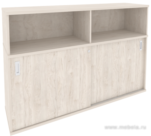 Офисный шкаф-купе приставной / опорный