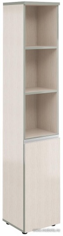 Офисный шкаф высокий узкий