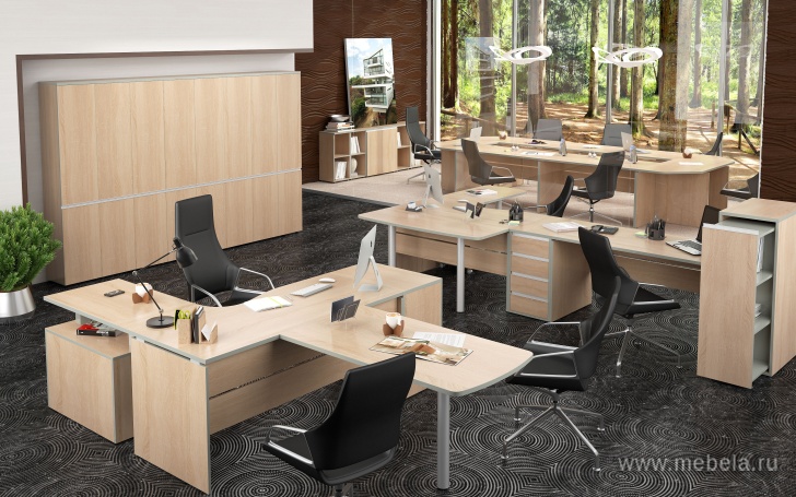 Офисный шкаф средний узкий