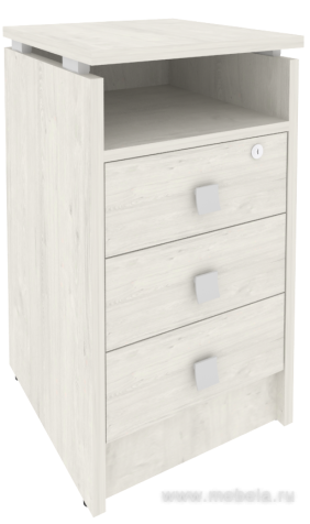 Тумба приставная (с замком)