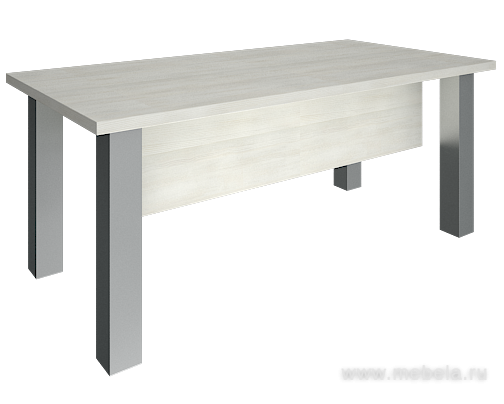 Стол для руководителя на металлокаркасе