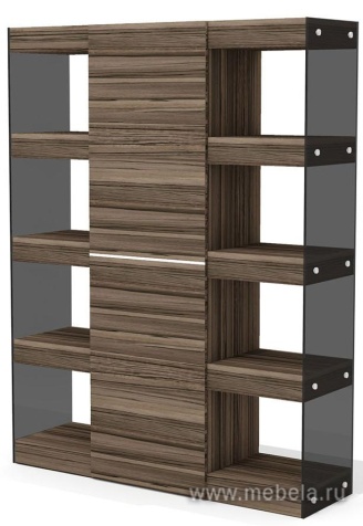 Стеллаж с закрытым отделением