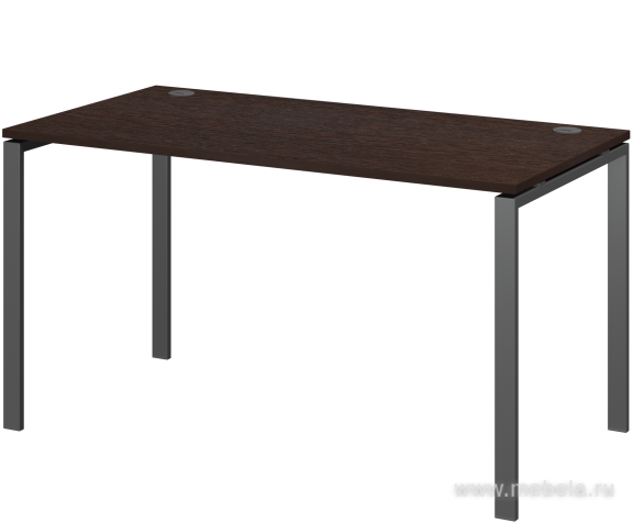 Стол письменный на П-образном металлокаркасе
