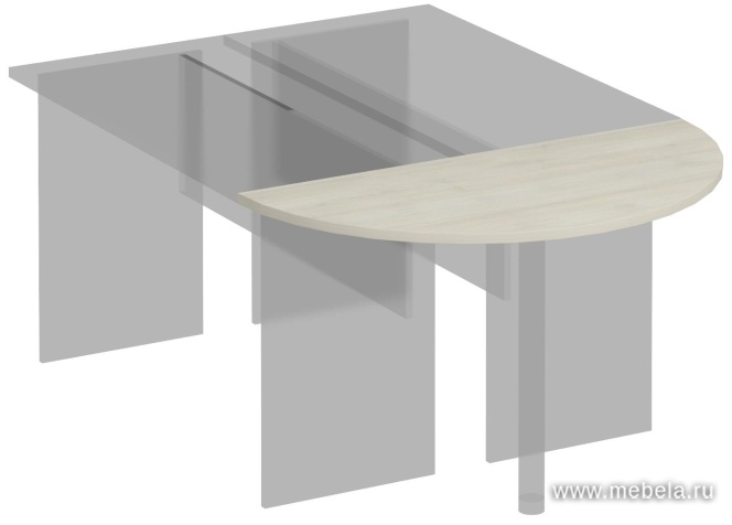 Брифинг-приставка к столу (без опоры)