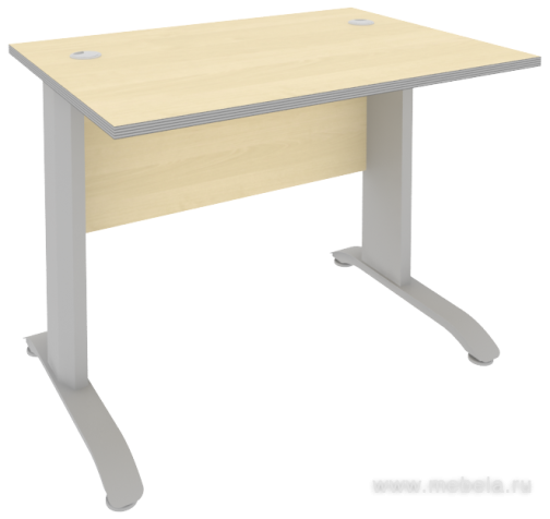 Стол письменный на L-образном металлокаркасе