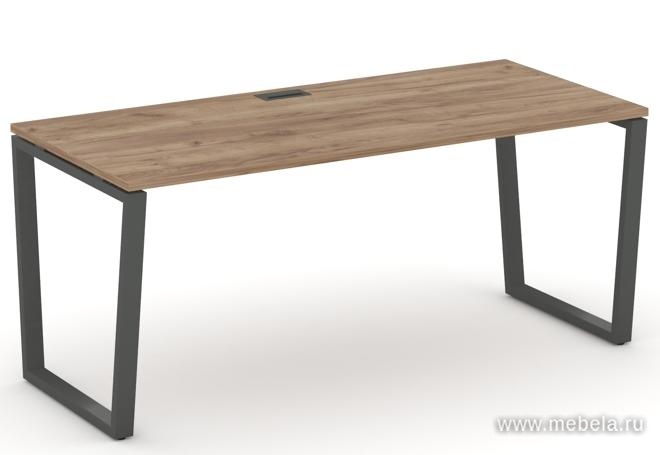 Стол руководителя на металлокаркасе