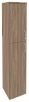 Офисный шкаф высокий узкий левый / правый