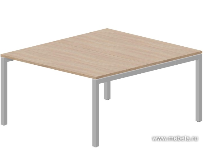 Составной стол на 2 рабочих места