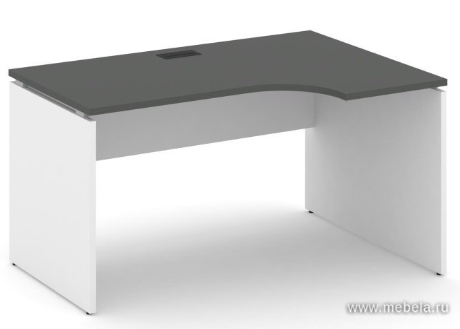 Стол рабочий эргономичный (Правый)