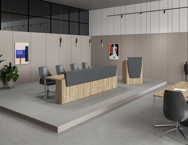 фото стойка ресепшн Спич №3