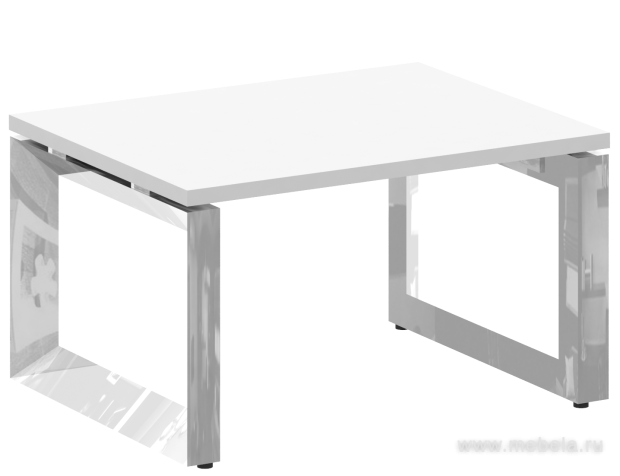 Стол журнальный на О-образном металлокаркасе