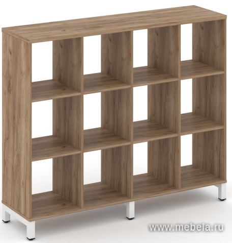 Каркас стеллажа 3 яруса (без вставок и задних стенок)