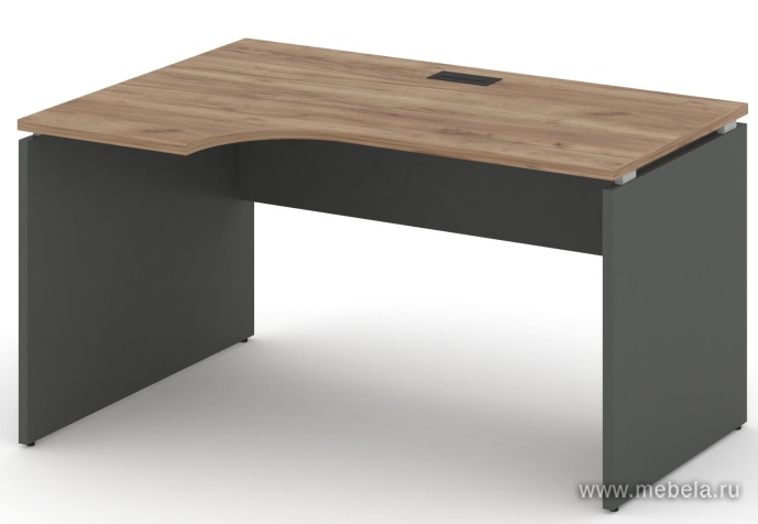 Стол рабочий эргономичный (Левый)