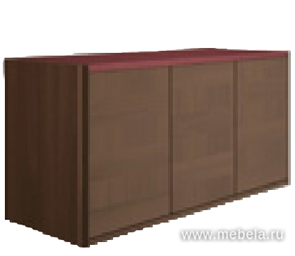 Греденция со столешницей в коже